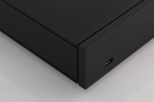 Front left corner view of a used Naim ND5 XS2 Network Streamer