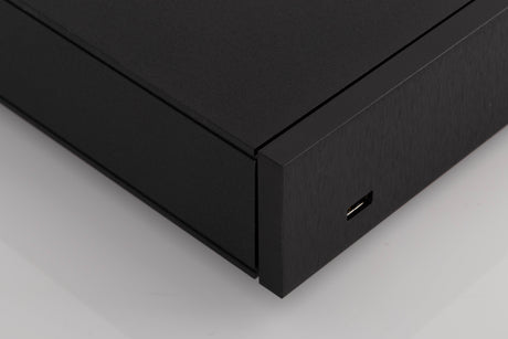 Front left corner view of a used Naim ND5 XS2 Network Streamer