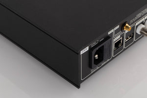 Rear left corner view of a used Naim ND5 XS2 Network Streamer