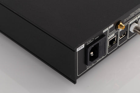 Rear left corner view of a used Naim ND5 XS2 Network Streamer