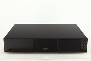 Front view of a used Naim ND555 Media Player in a black finish