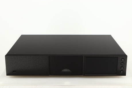Front view of a used Naim ND555 Media Player in a black finish