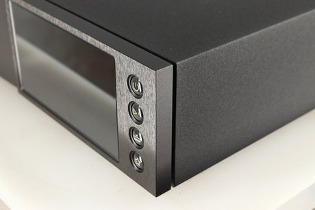 Front right corner of a used Naim NDX2 Network Streamer in a black finish