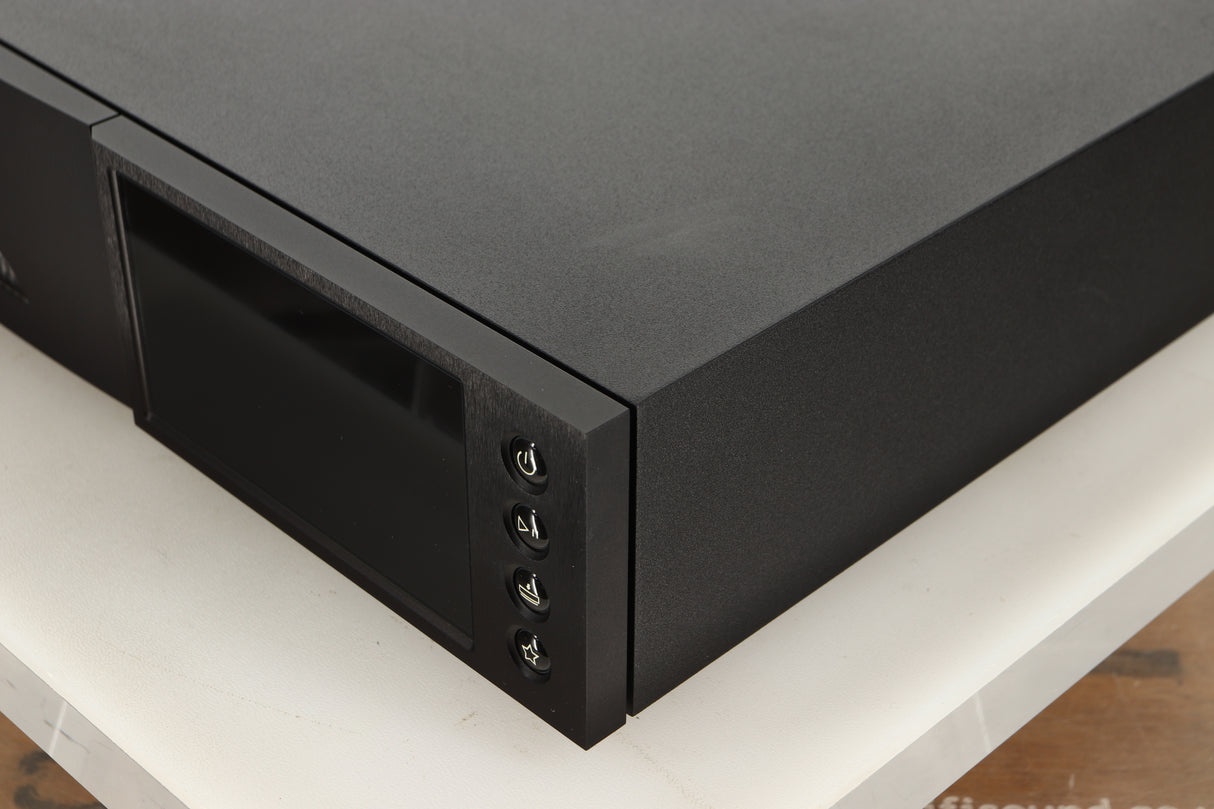 Front right corner view of a used Naim NDX2 Network Streamer