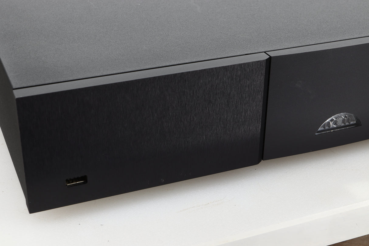Close up view of a used Naim NDX2 Streamer showing the fascia