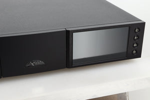 Close up view of a used Naim NDX2 Streamer showing the fascia