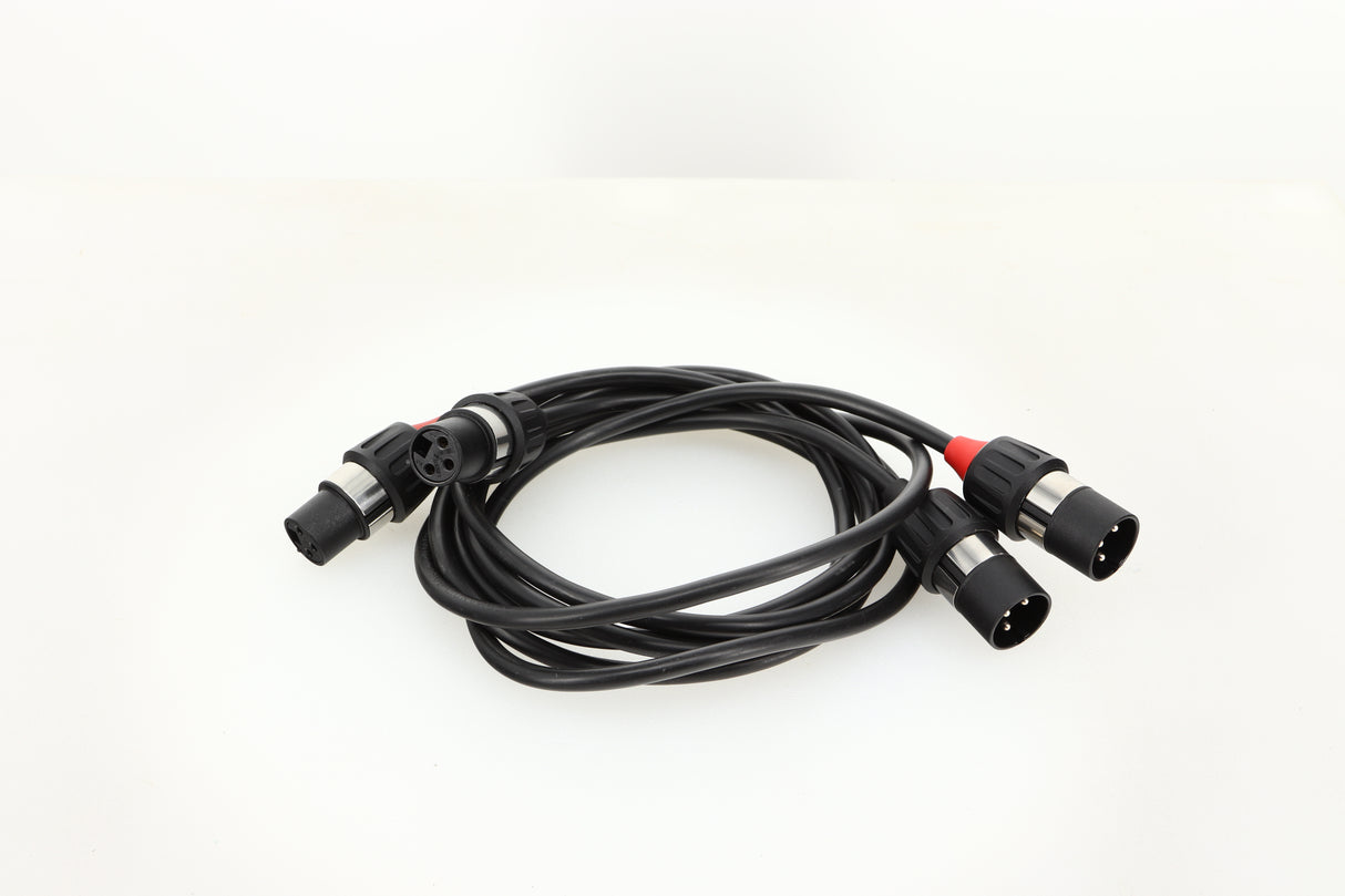 Close up of a XLR Cable for a Naim New Classic NAP250 Power Amplifier