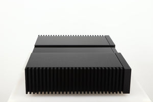Left side view of a used Naim NPX300 Power Supply in a black finish