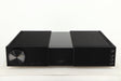 Front view of a used Naim NSC 222 Streaming Pre Amplifier in a black finish