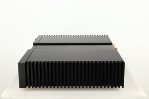 Right side view of a used Naim NSC 222 Streaming Pre Amplifier in a black finish