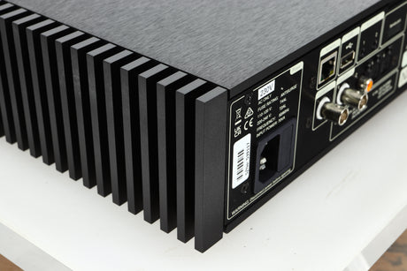 Rear left corner view of a used Naim NSS333 Streamer 