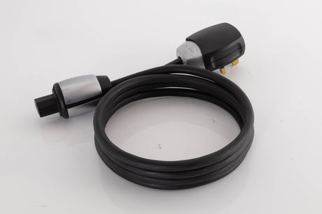 Front left angle of a used Naim Powerline Mains Cable