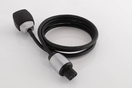 Rear left angle of a used Naim Powerline Mains Cable