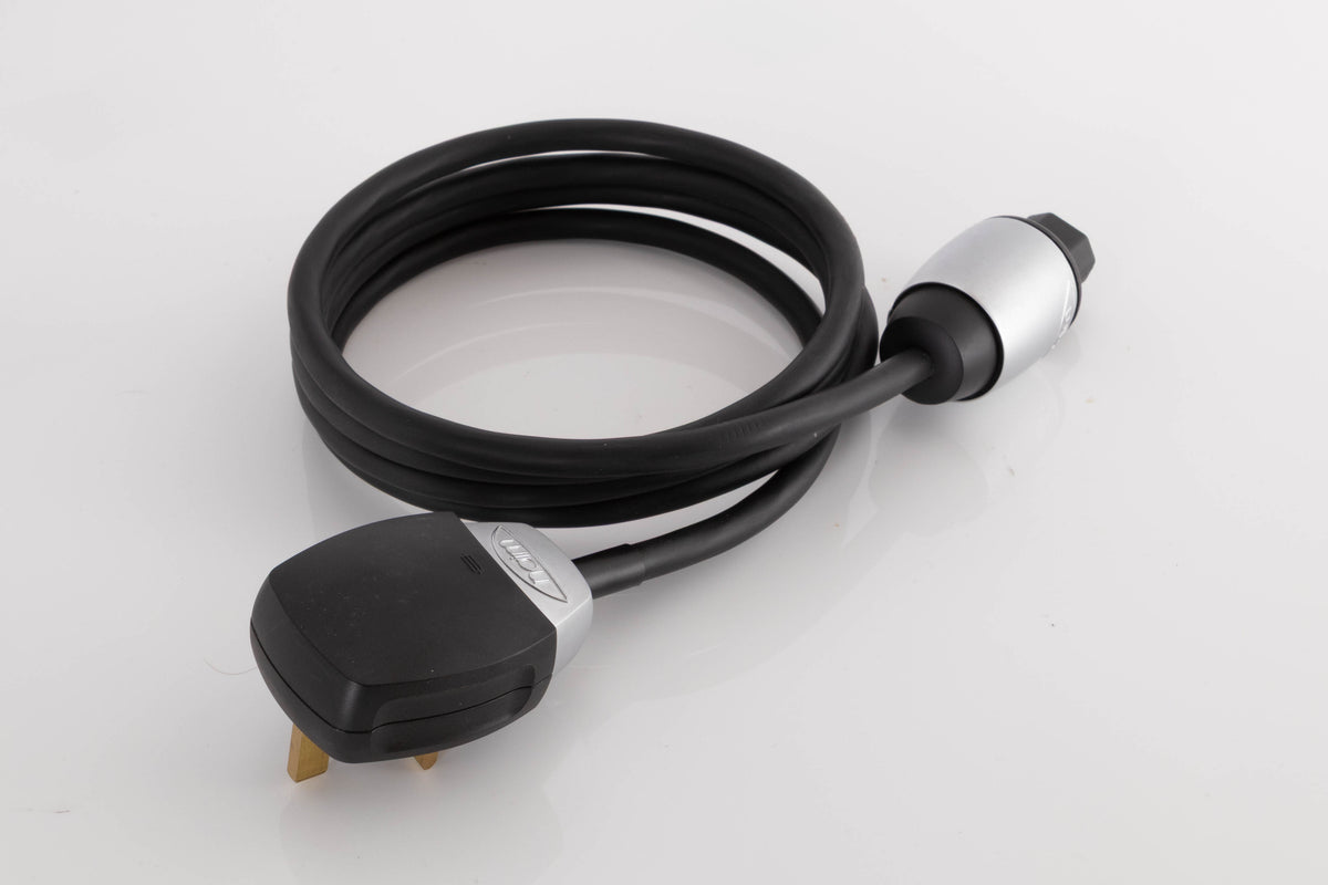 Rear right angle of a used Naim Powerline Mains Cable