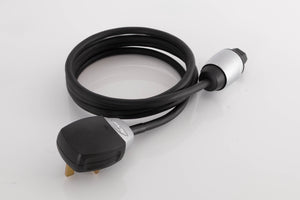 Rear right angle of a used Naim Powerline Mains Cable