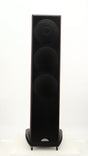 Front view of a used Naim S-400 Ovator Floorstanding Speaker in a cherry finish