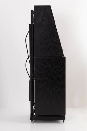 Side view of a used Naim SBL Floorstanding Speaker in Black Ash