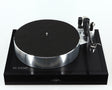 Front view of a used Naim Solstice Special Edition Turntable in a black finish