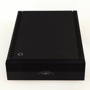 Top of a used Naim NPX TT Power Supply in a black finish