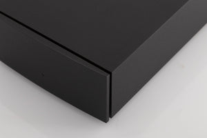 Front right corner of a used Naim Stageline S Phonostage in a Black finish