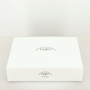 Inner box for used Naim Super Lumina 4PIN DIN-XLR Interconnect Cables in a black finish