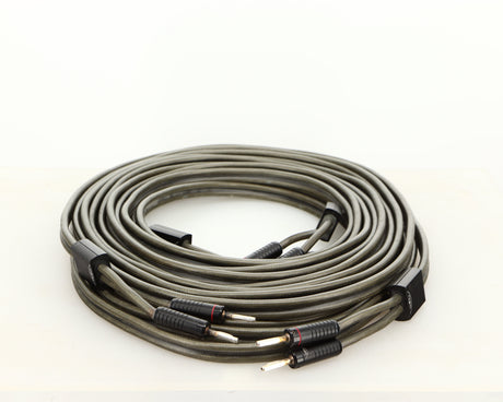 Front view of used Naim Super Lumina Speaker Cables 7.0m Pair