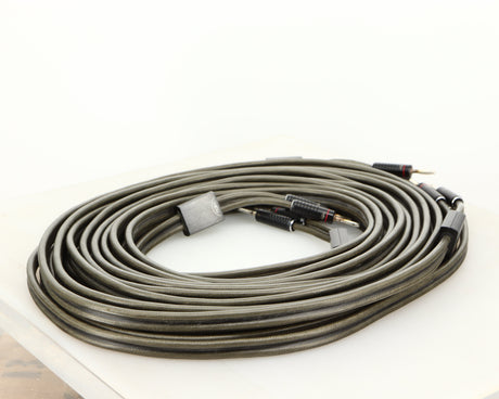 Rear left angle of used Naim Super Lumina Speaker Cables 7.0m Pair