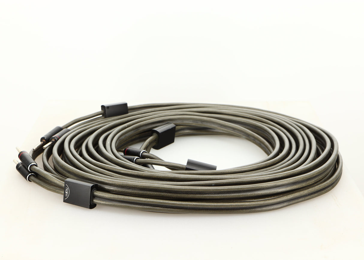 Right side view of used Naim Super Lumina Speaker Cables 7.0m Pair