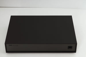 Top of a used Naim Supercap Power Supply in a black finish