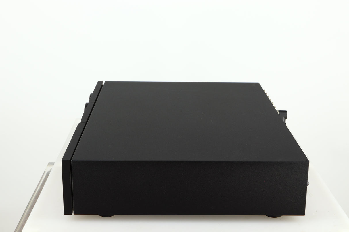 Right side view of a used Naim Supernait 2 Integrated Amplifier in a black finish