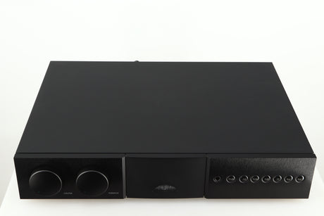 Top view of a used Naim Supernait 2 Integrated Amplifier in a black finish