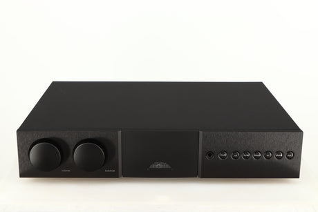 Front view of a used Naim Supernait 3 Integrated Amplifier in a black finish