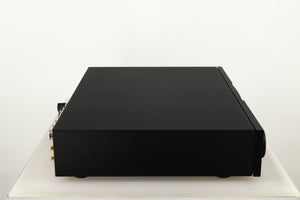 Left side view of a used Naim Supernait 3 Integrated Amplifier in a black finish