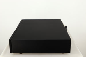 Right side view of a used Naim Supernait 3 Integrated Amplifier in a black finish