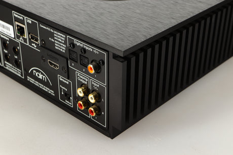 Rear right corner view of a used Naim Uniti Atom HDMI Integrated System 