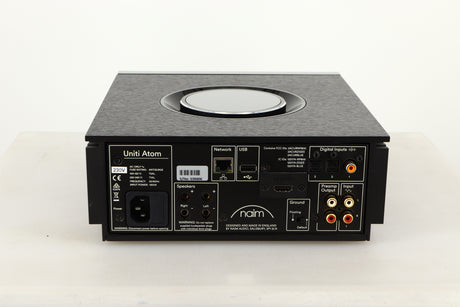 Rear view of a used Naim Uniti Atom HDMI Integrated System 