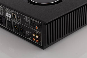 Rear right corner view of a used Naim Uniti Atom Headphone Edition Integrated System