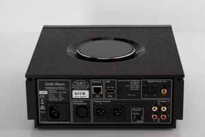 Rear view of a used Naim Uniti Atom Headphone Edition Integrated System