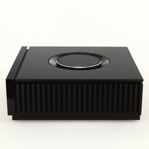Right side view of a used Naim Uniti Atom Headphone Edition Streaming Amplifier in a black finish
