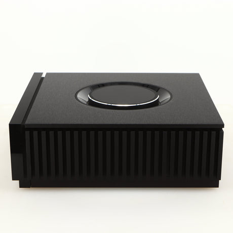 Right side view of a used Naim Uniti Atom Headphone Edition Streaming Amplifier in a black finish