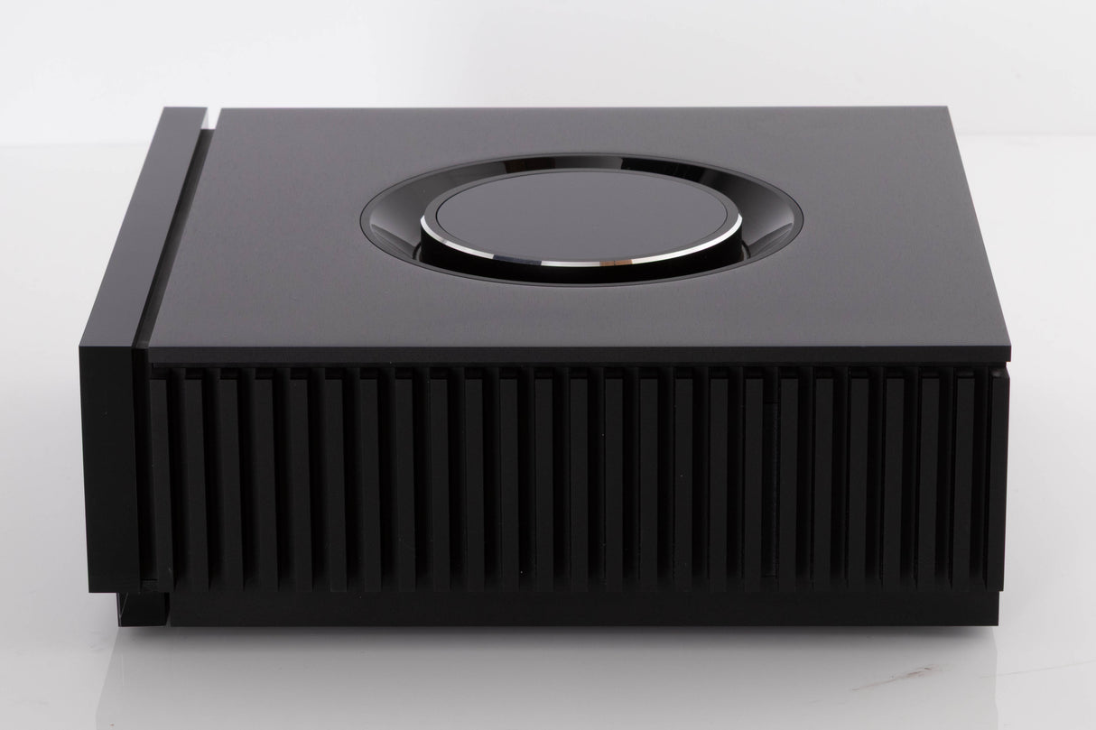 Right side view of a used Naim Uniti Atom Integrated System in a Black finish