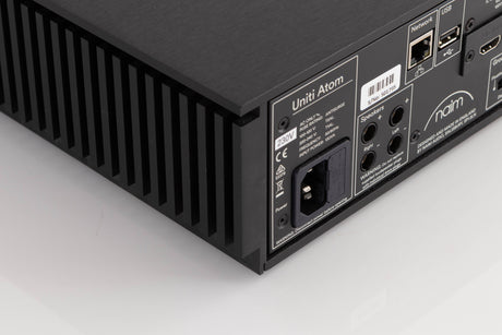 Rear right corner view of a used Naim Uniti Atom Streaming Music System