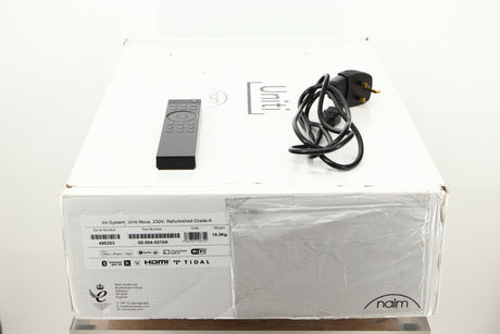 Box of a used Naim Uniti Nova Integrated Digital Music System