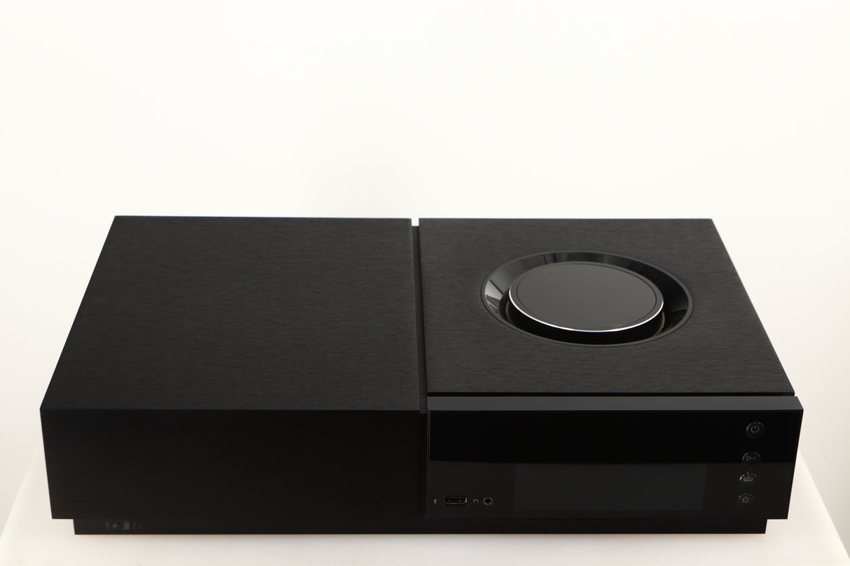 Top of a used Naim Uniti Nova Integrated System in a black finish