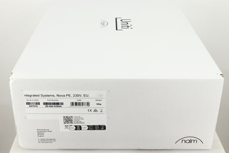Box for a Naim Uniti Nova Power Edition Streaming System in a black finish