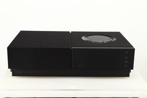 Front view of a Naim Uniti Nova Power Edition Streaming System in a black finish