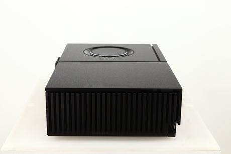 Left side view of a Naim Uniti Nova Power Edition Streaming System in a black finish