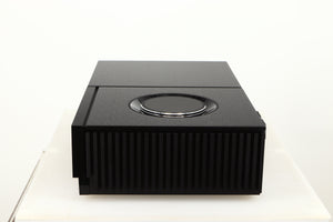 Right side view of a Naim Uniti Nova Power Edition Streaming System in a black finish