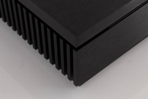Front left corner of a used Naim Uniti Star Integrated Music System in a Black finish