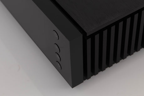 Front right corner of a used Naim Uniti Star Integrated Music System in a Black finish
